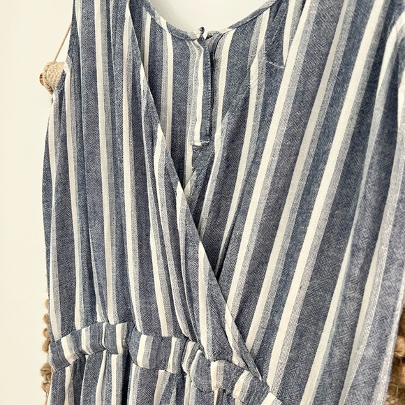 CLOTH & STONE | Anthropologie JUMPER ROMPER JUMPSUIT NWOT STRIPE - Picture 7 of 11